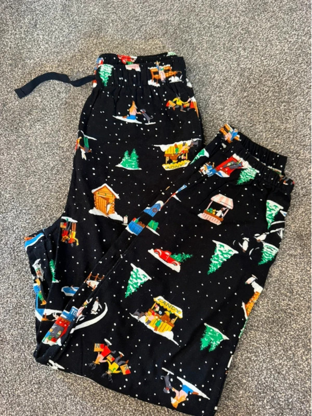 NWOT Women’s Old Navy Christmas pajama jogger style pants XS